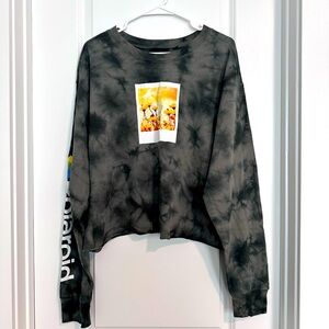 Polaroid Brand Crop Sweatshirt Size XXL